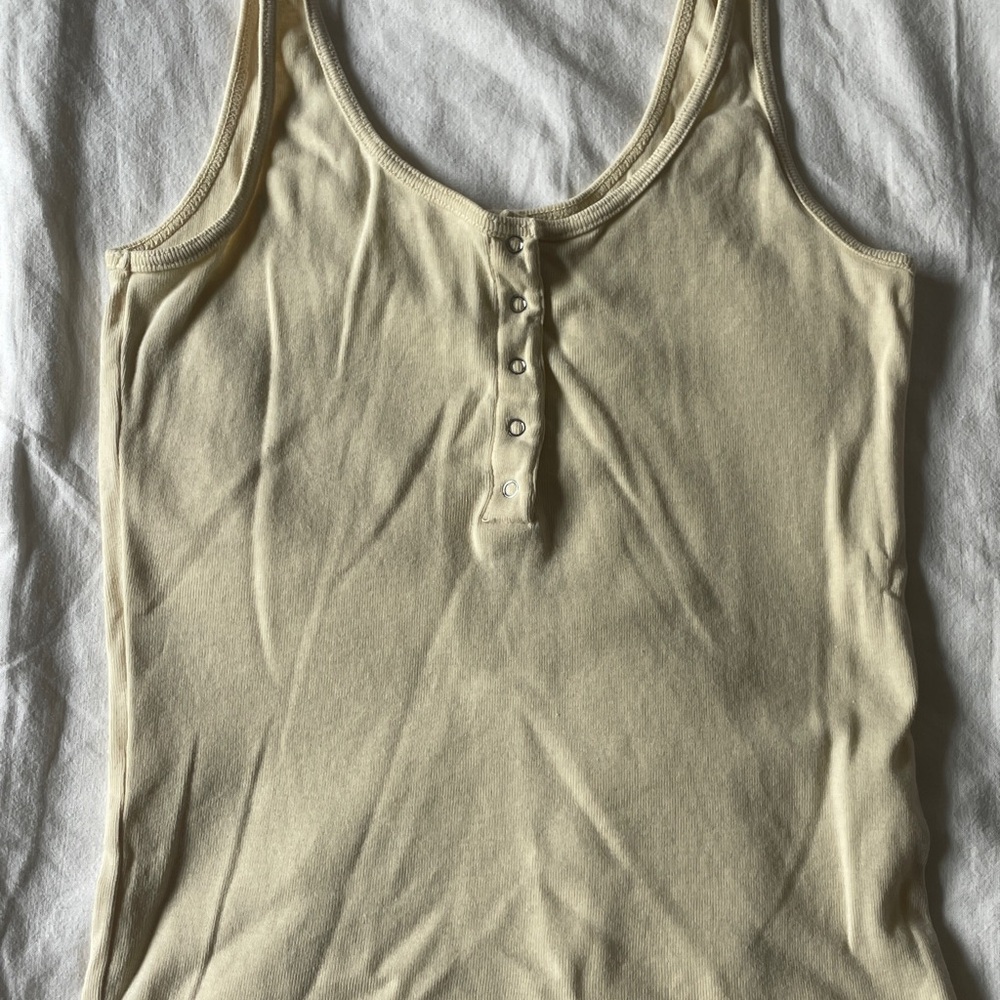 Women's Cream Tank Top